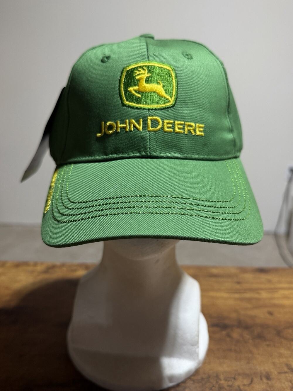 John Deere Licensed Green Owners Edition Cap / Hat Embroidered Logo & Slogan